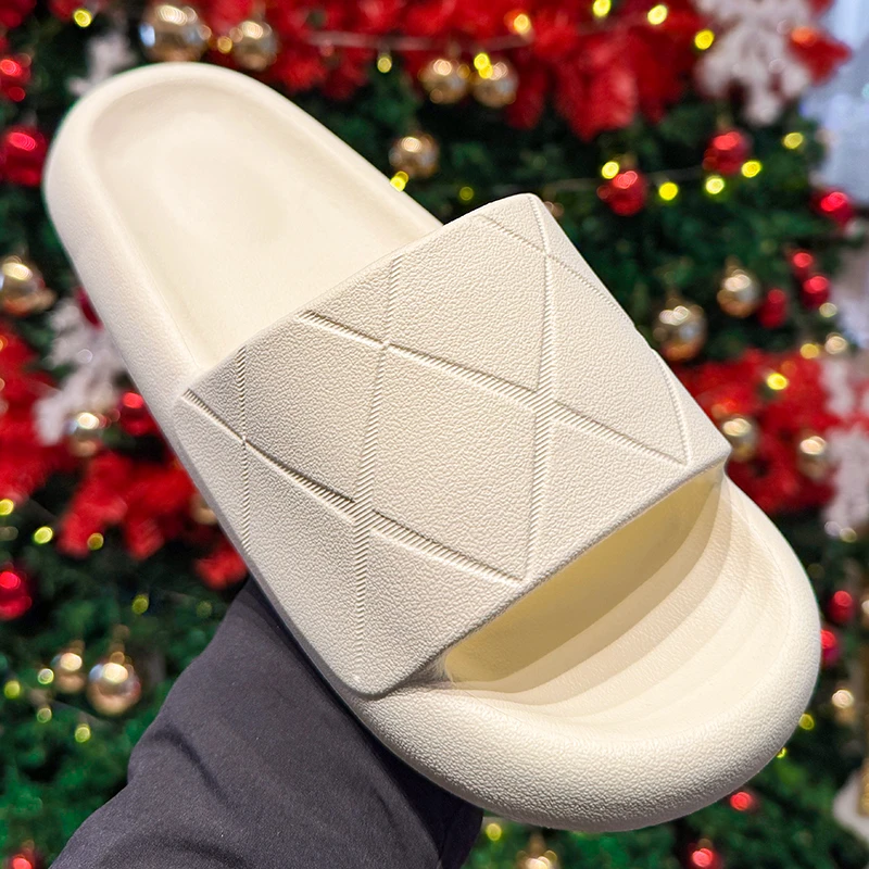 靓蒂芬新款厚底凉拖鞋外穿室内浴室防臭洗澡家居男女防滑时尚拖鞋