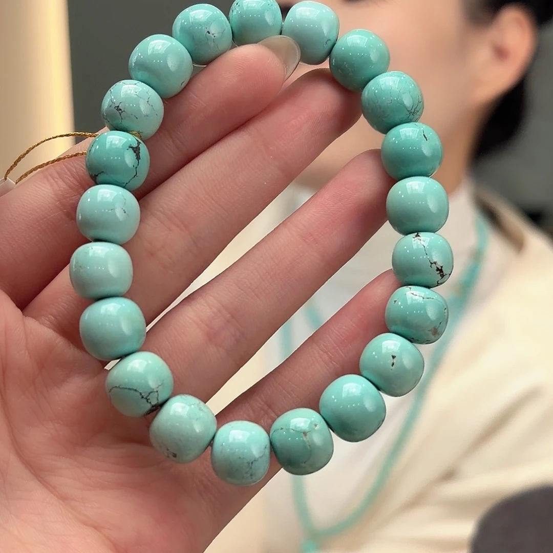 绿松石未镶嵌颈饰