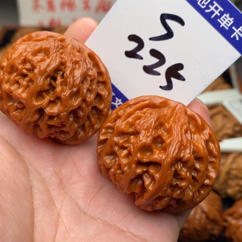 【闪购商品】文玩核桃把件苹果园狮子头42