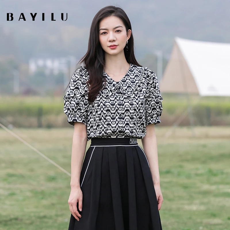 【安选】芭依璐女装夏季新款时尚衬衫86C0552