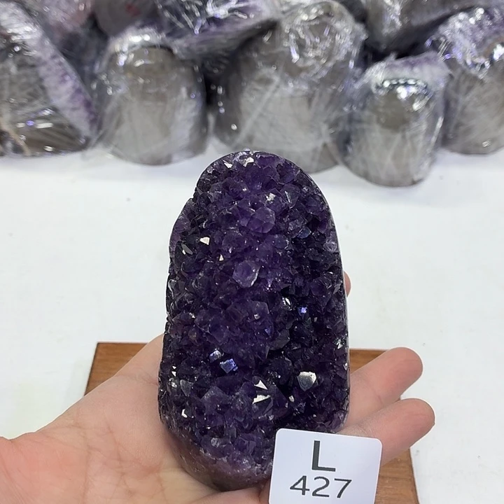 摆件水晶未镶嵌天然紫水晶