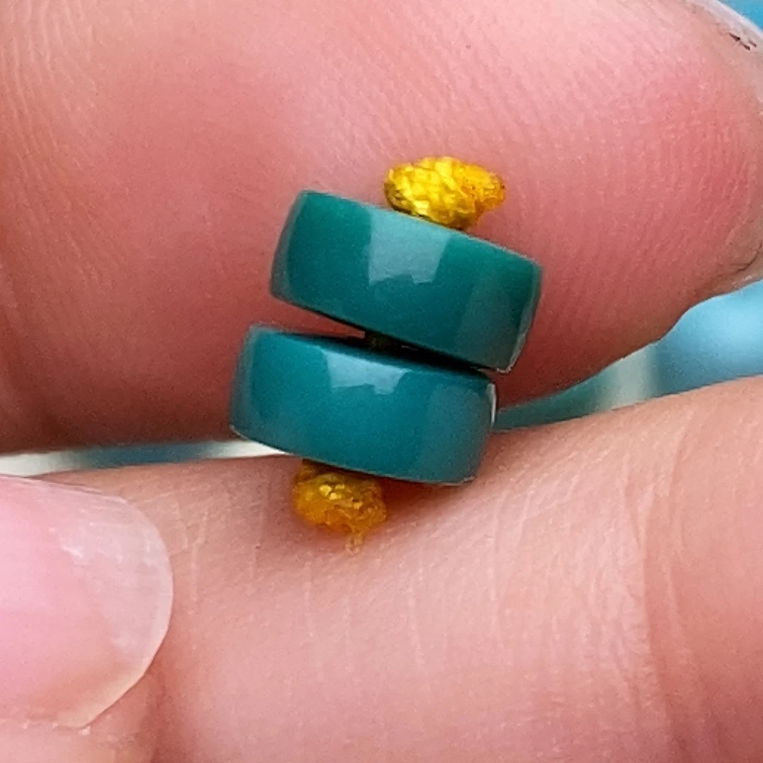 绿松石未镶嵌绿松石6.2mm