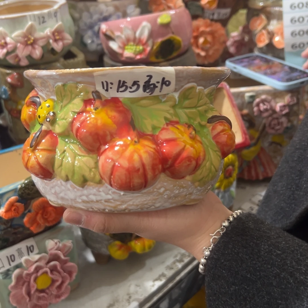 花盆，拍满20发货，退款拉黑