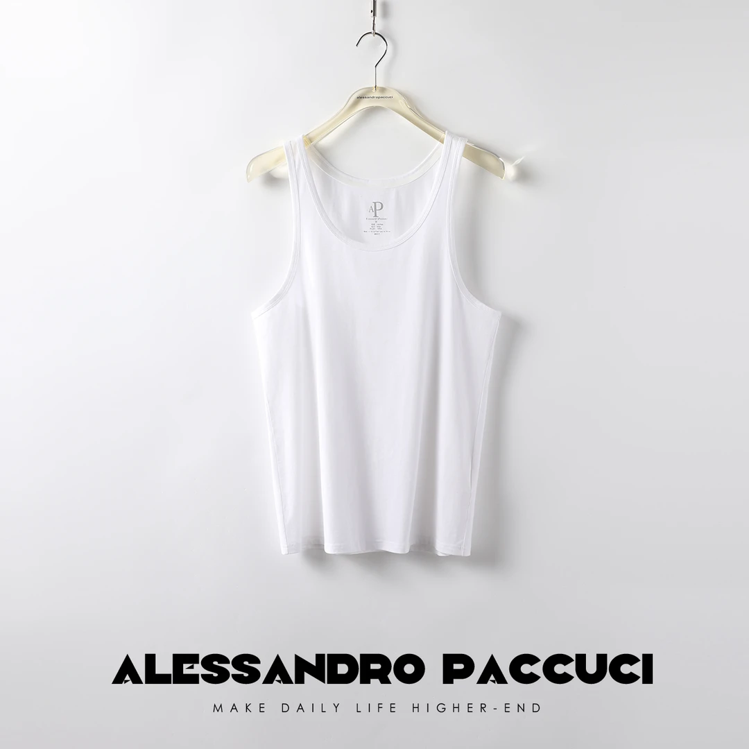 AP洛哥20849 X【两件装】高含棉通勤随性简约基础百搭纯色女士背心