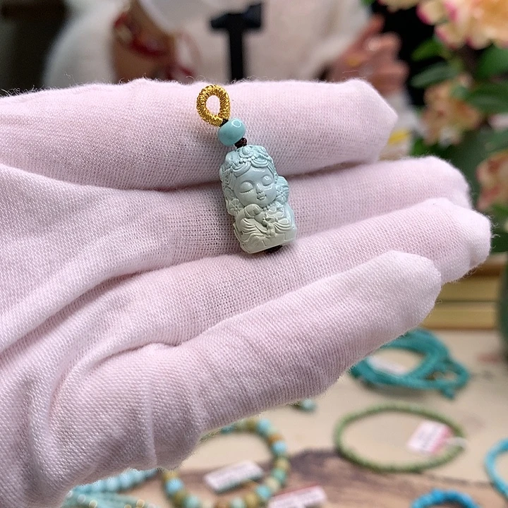 绿松石未镶嵌配饰