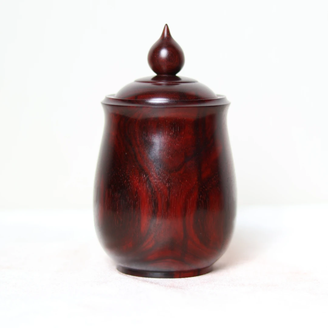 c10266 檀香紫檀-茶叶罐