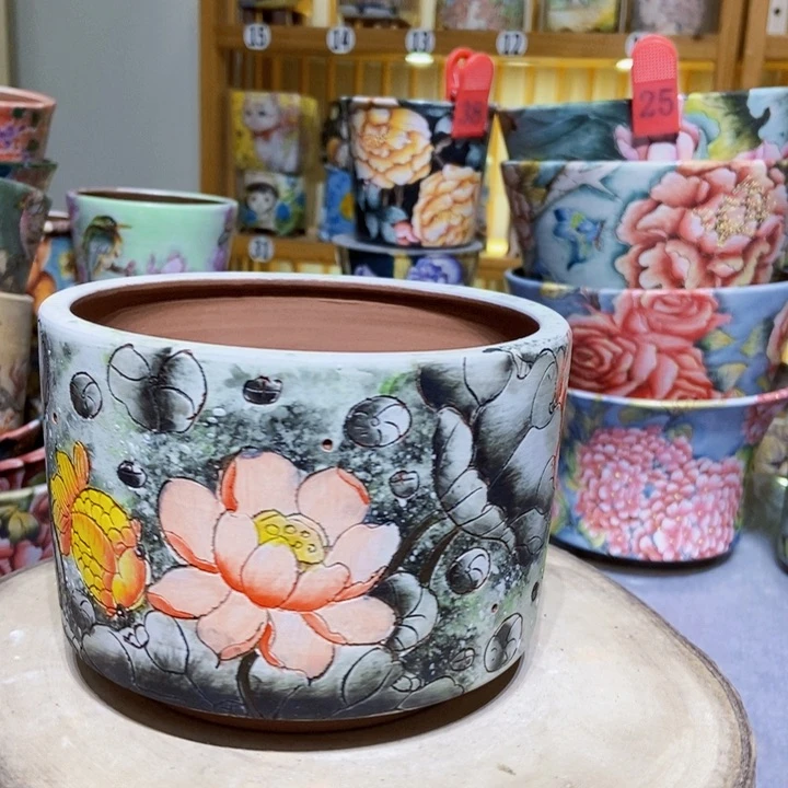 景德镇艺术手绘作品