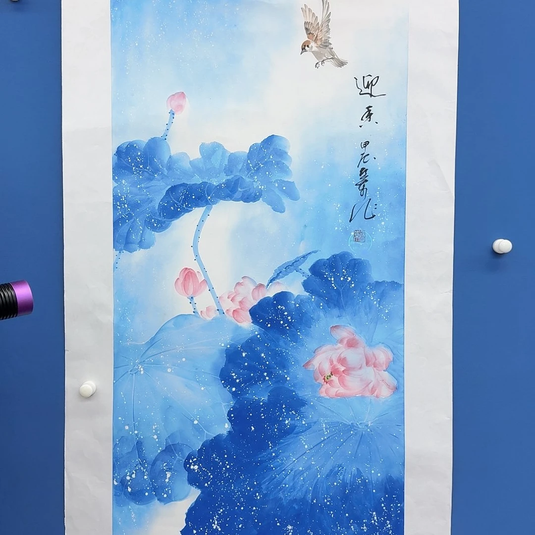 国画多次参加国内外大型书画