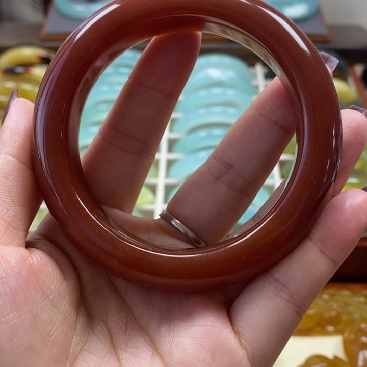 岫玉手镯未镶嵌手镯