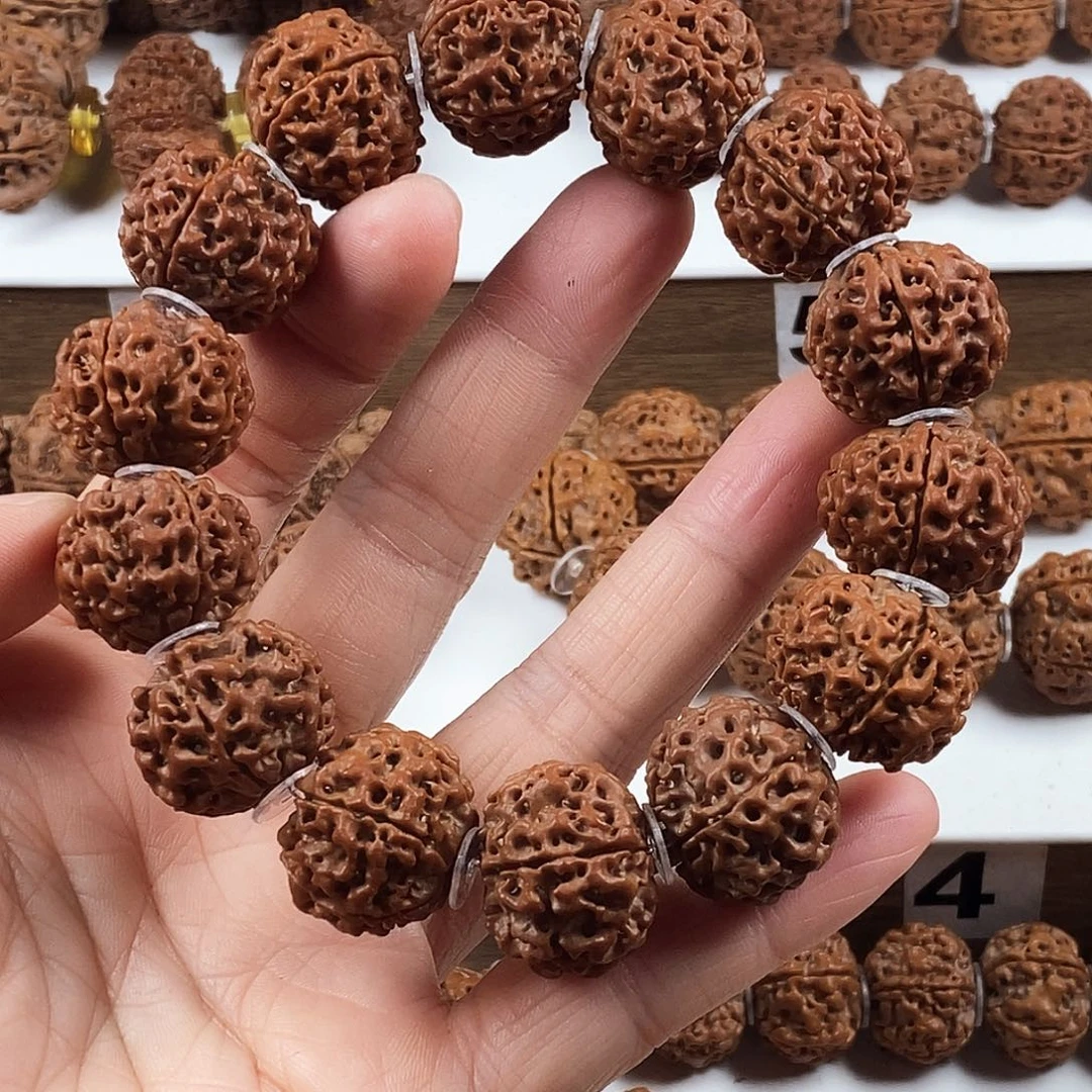 金刚菩提手串原生态5瓣蜂窝梅花