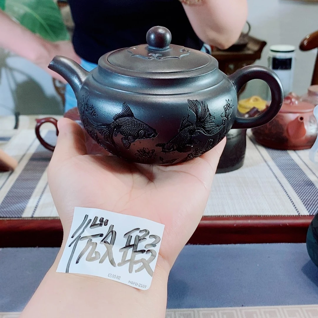 茶壶紫砂宜兴紫砂壶多少个夜晚