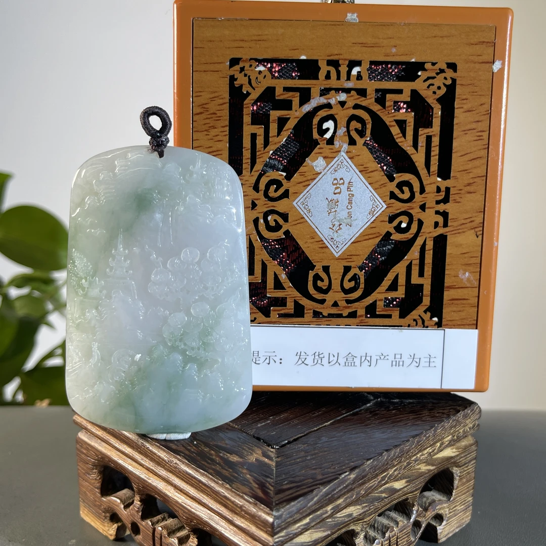 JGB13-607H 天然缅甸A货翡翠