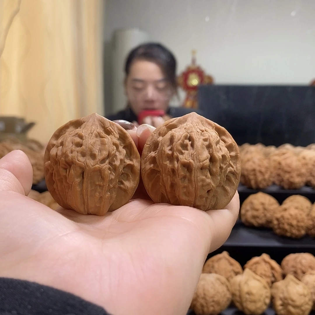 把件文玩核桃40血蟾