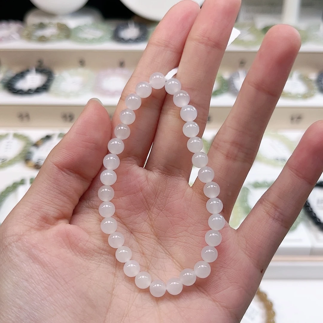 锦***s和田玉（糖玉）未镶嵌手链