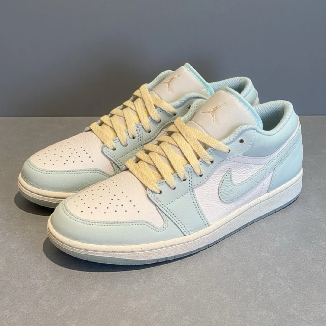 NIKE耐克 男子AIR JORDAN AJ1蓝白 运动休闲鞋板鞋 HJ5999-400