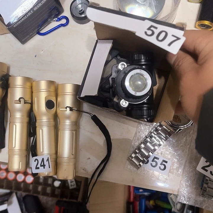 强光头灯红光507