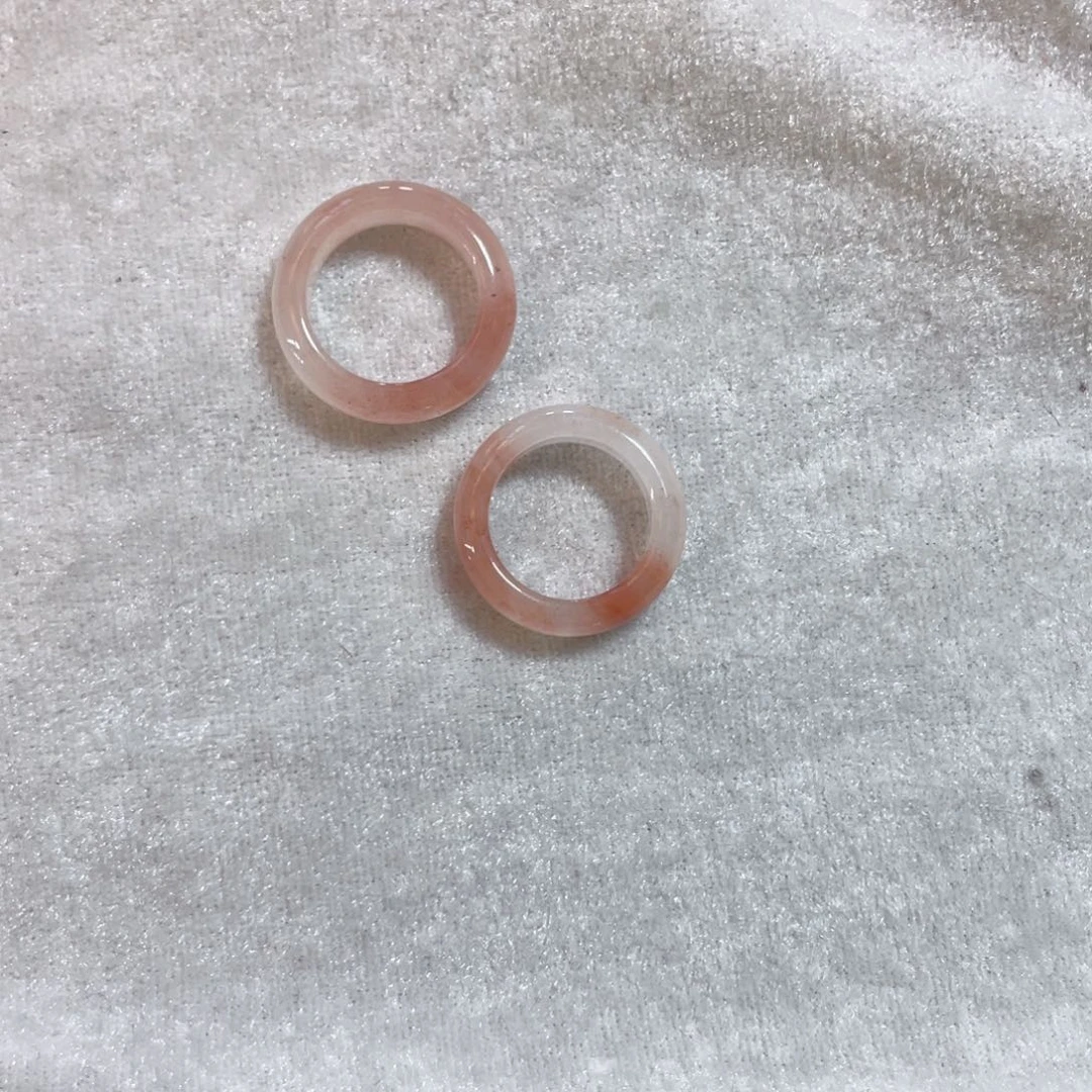 石英质玉戒指未镶嵌