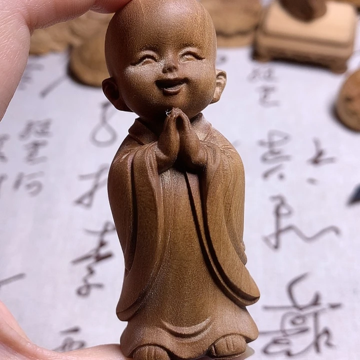 檀香木小无忧和尚