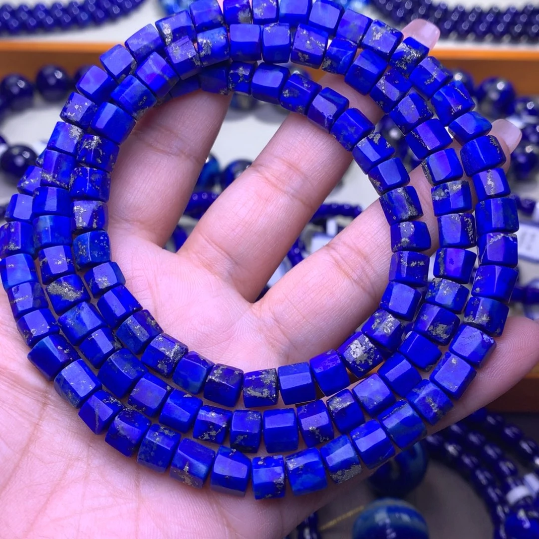 青金石未镶嵌手串