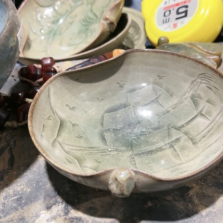 瓦当摆件摆件茶的茶包正*堂