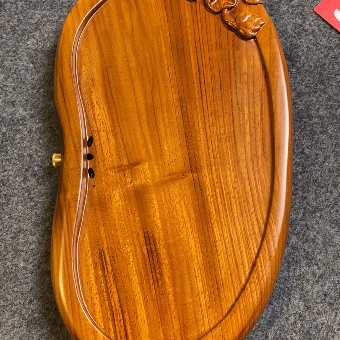 追***1老挝黄花梨随行实木湿泡茶盘