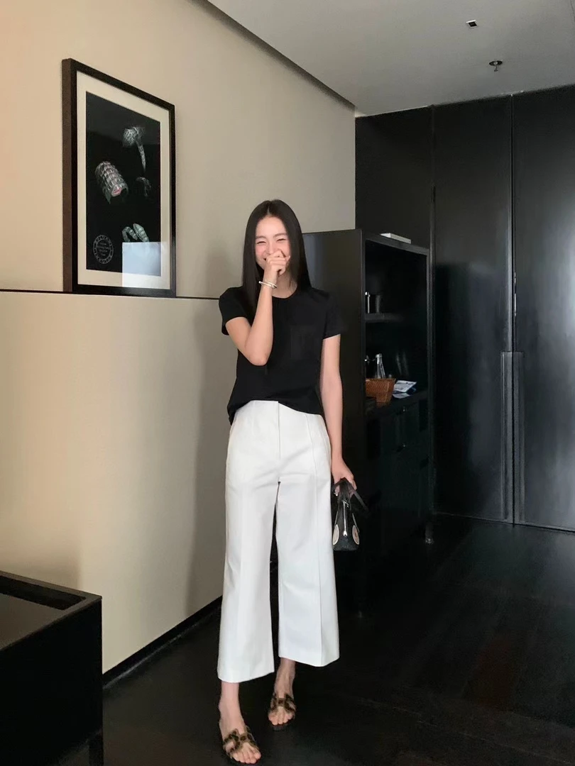 养马人低调品味商务精英遮肉定制面料9分裤（无包邮）