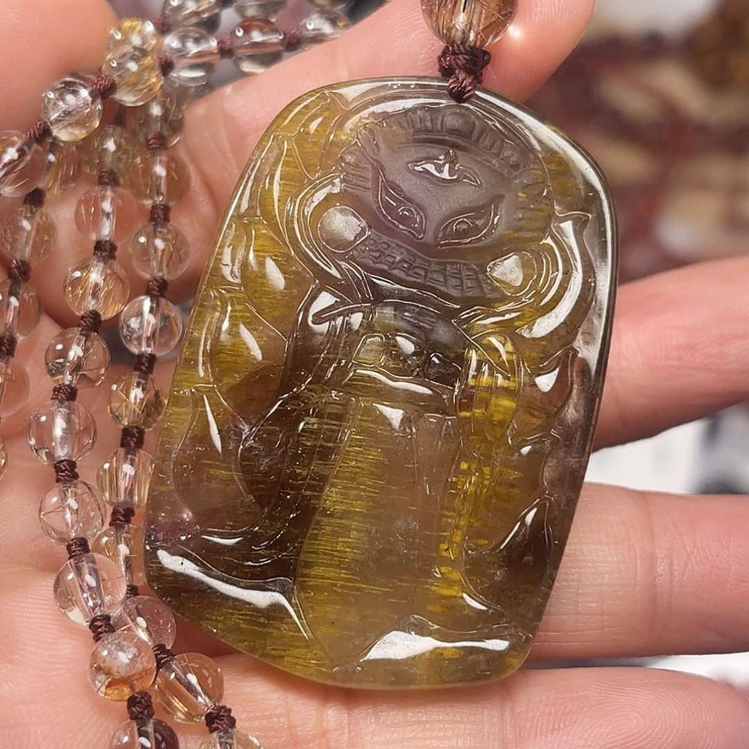 水晶颈饰未镶嵌订制