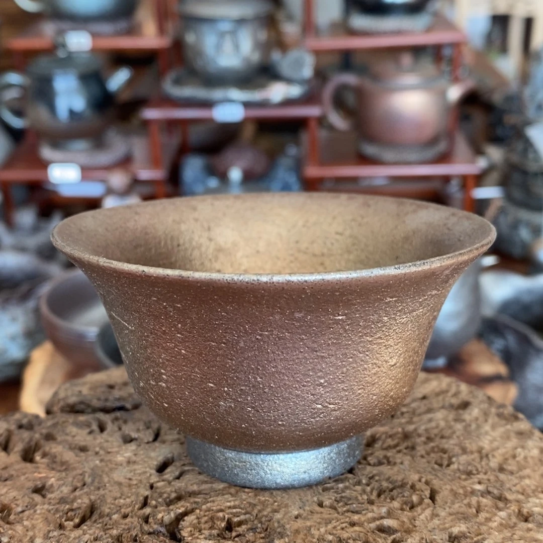 建水紫陶，全手工纯柴烧茶器