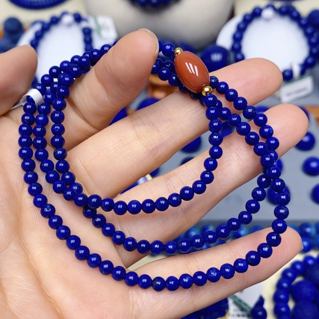 青金石未镶嵌手链