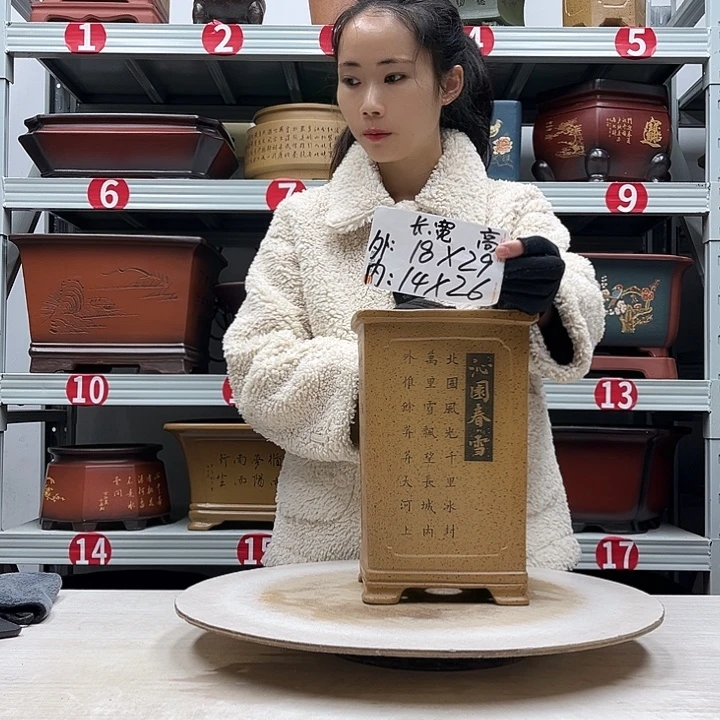 紫砂花盆紫砂花盆