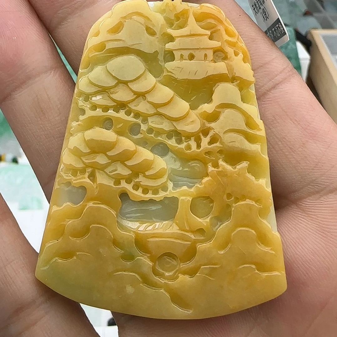 颈饰未镶嵌翡翠翡翠