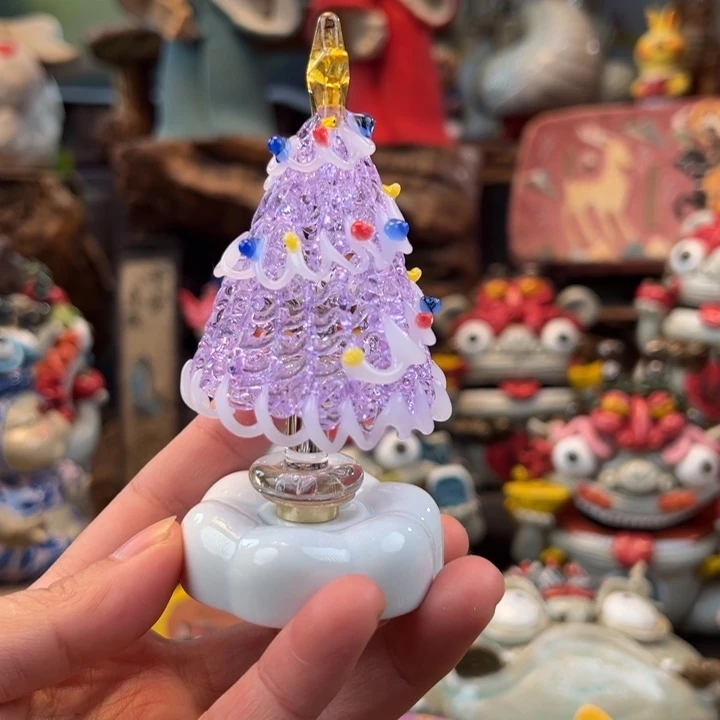 陶摆件小镇青花每日有新品