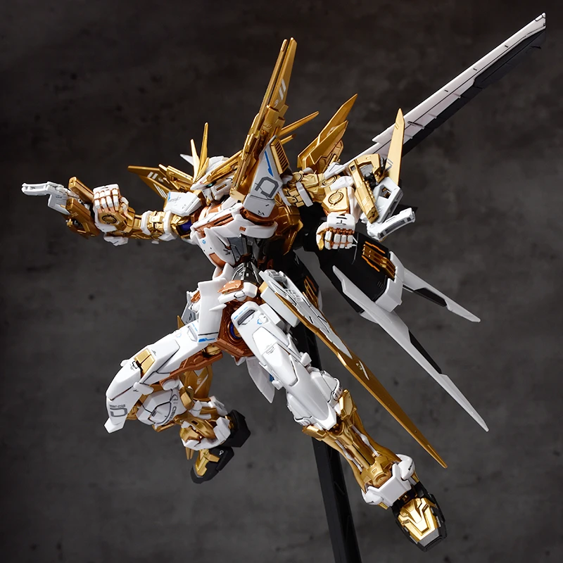 高达模型拼装手办MG白金武者红异端涂改版蓝异端强袭自由元祖机甲