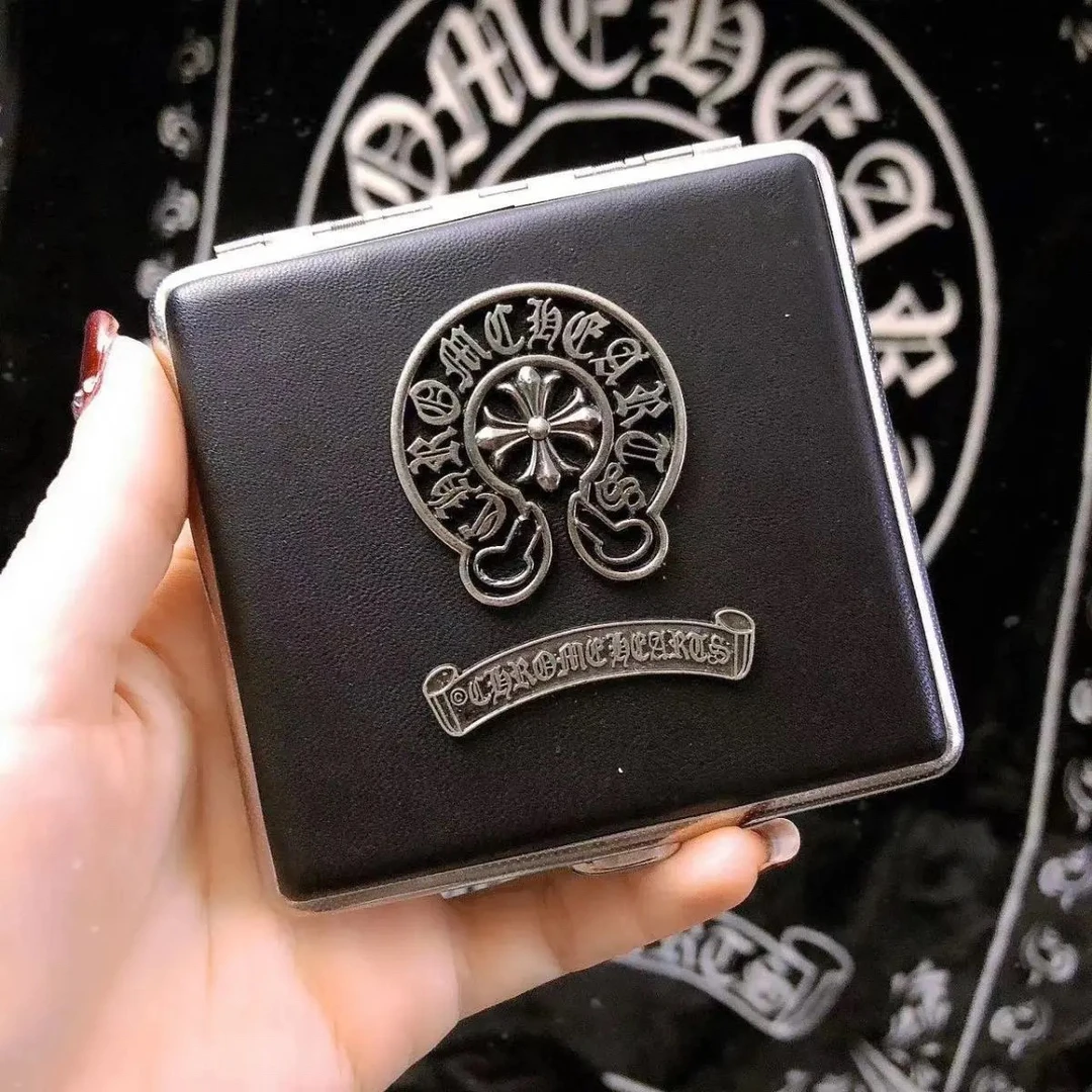 粗支烟盒超薄高档个性烟盒时尚潮皮质抗压烟夹加长细烟盒男女礼品