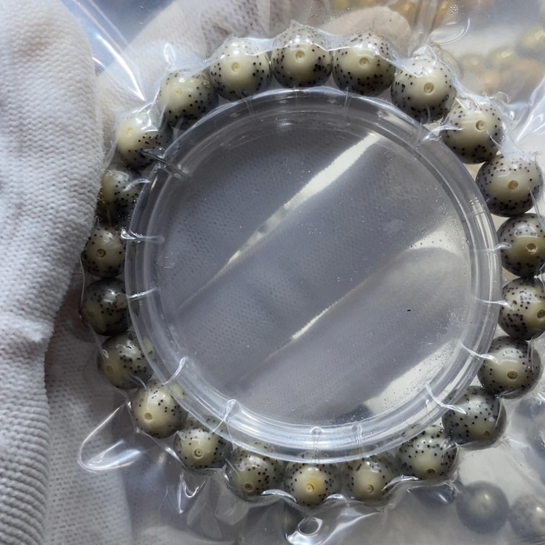 手串星月菩提石玉10圆