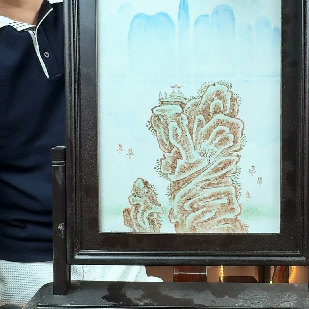 景德镇陶瓷手工瓷版画