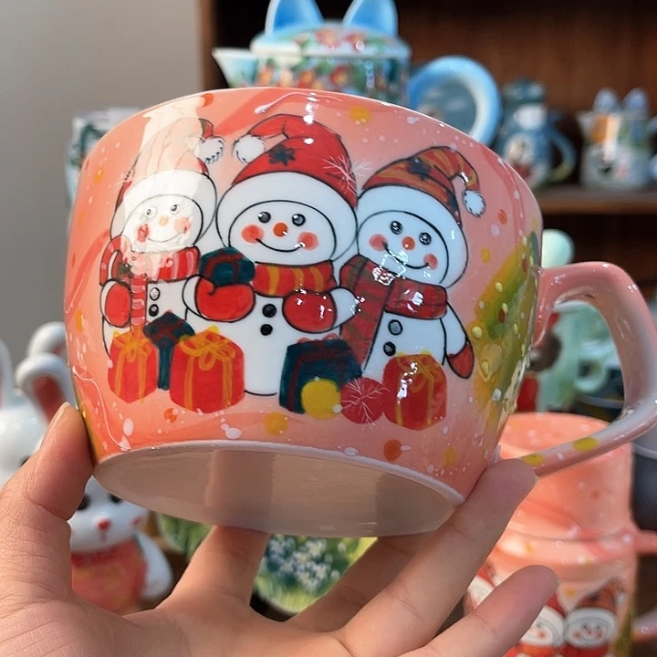 陶景德镇釉下手绘陶瓷