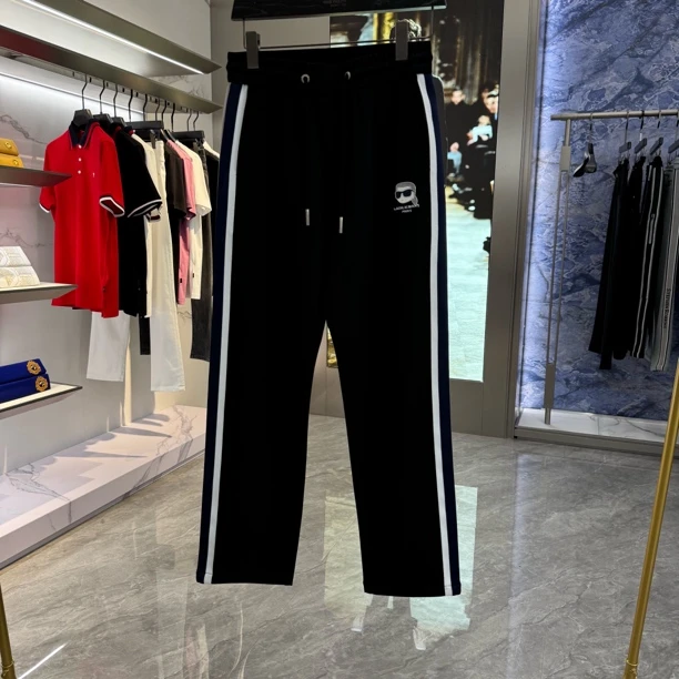 【亚萍男装】KADILIE 2025夏季时尚百搭卫裤男士直筒休闲裤28091