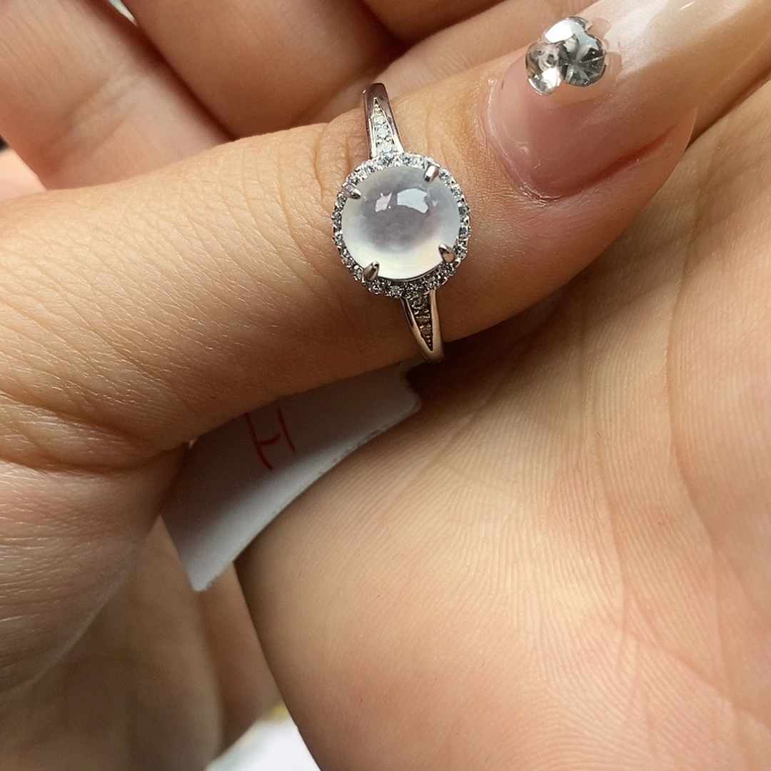 翡翠未镶嵌戒指翡翠