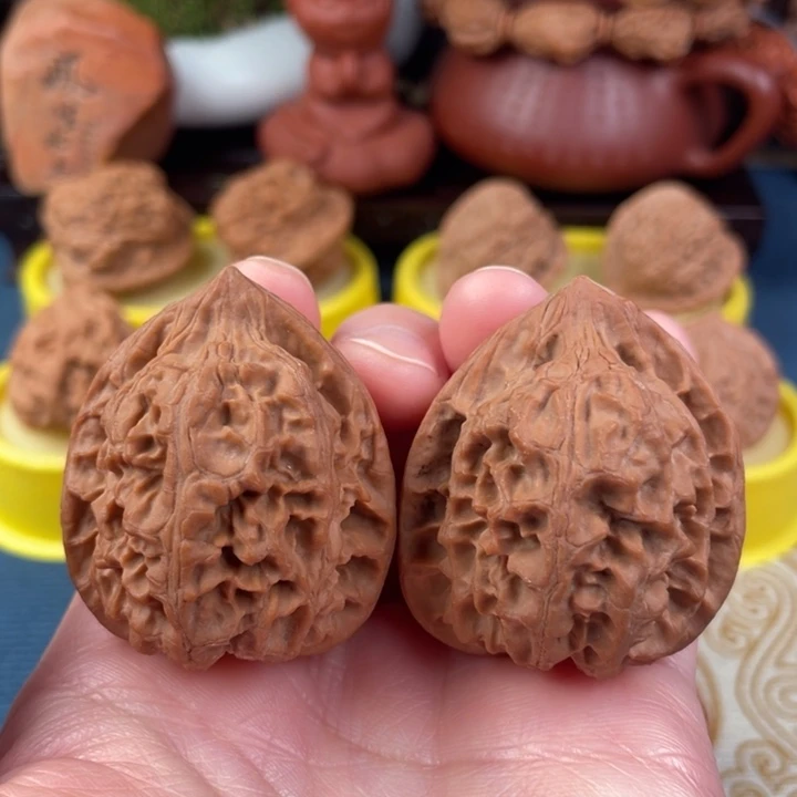 吊坠文玩核桃天赐野生39