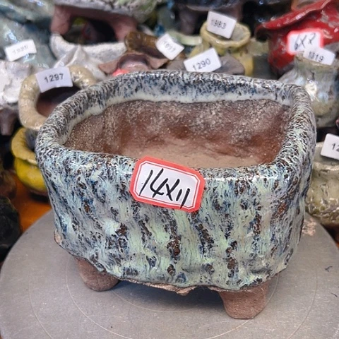粗陶花盆手工花盆制作