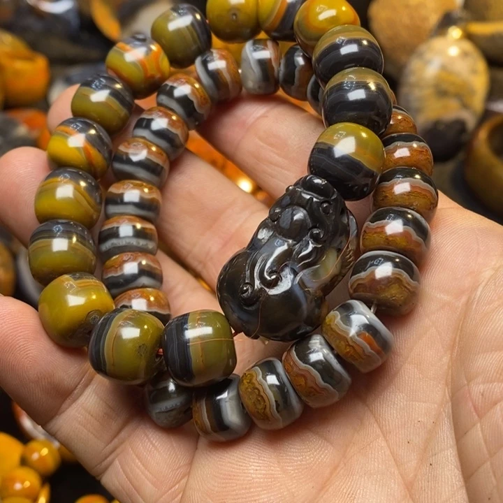 未镶嵌手链玛瑙/玉髓心**友