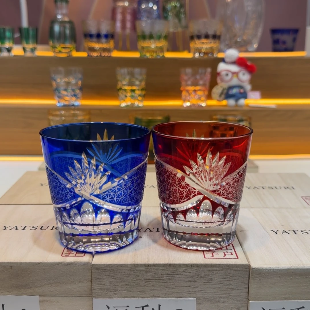 手柄款水晶玻璃水晶杯