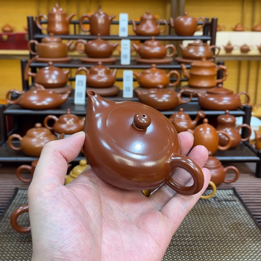 茶壶紫砂潮州手拉壶