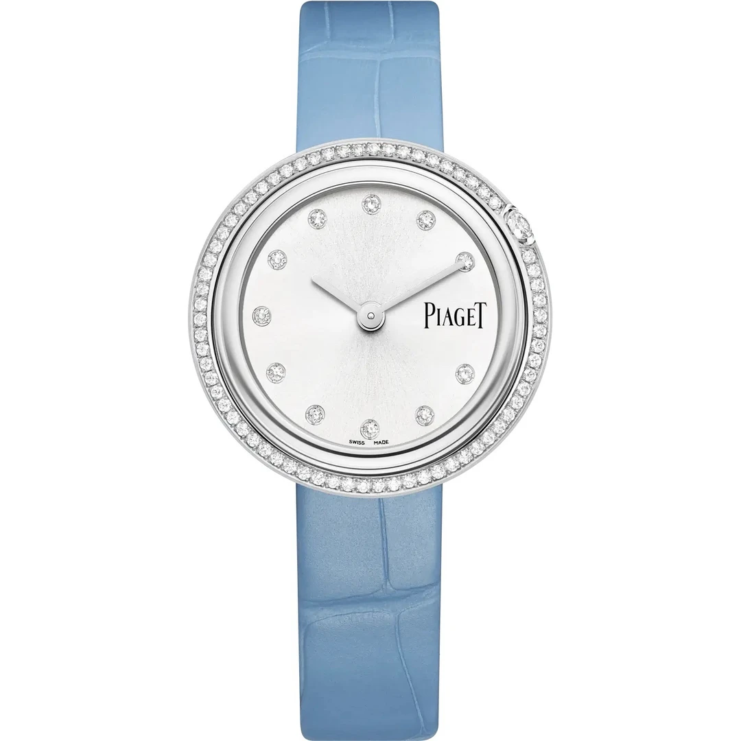 未使用 Piaget/伯爵 时来运转/34mm/精钢/原镶钻/石英女表