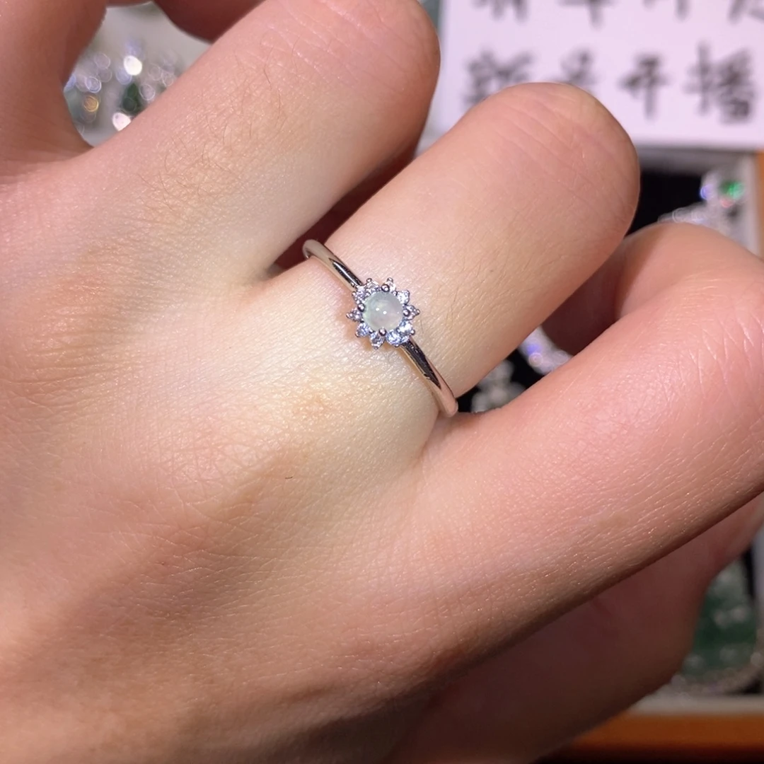 翡翠未镶嵌颈饰天然