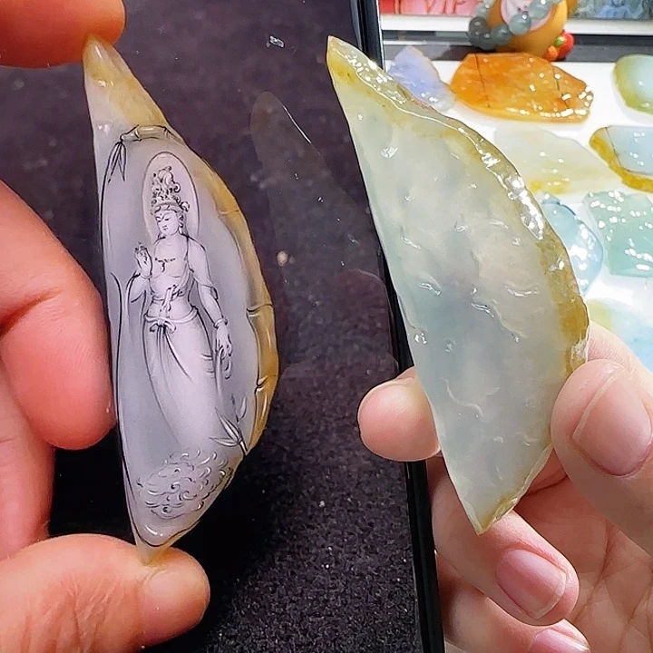 定制翡翠未镶嵌翡翠定制