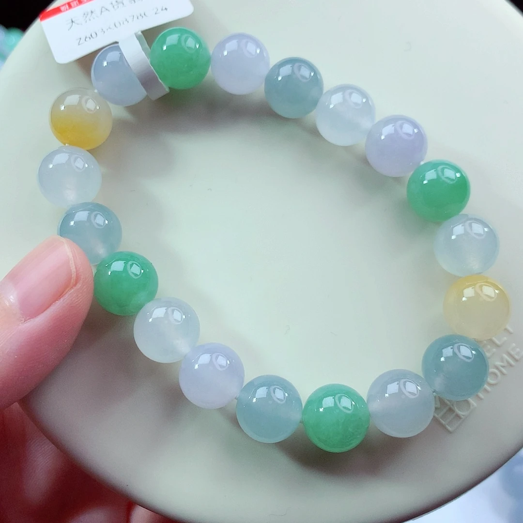 翡翠未镶嵌手链卡10