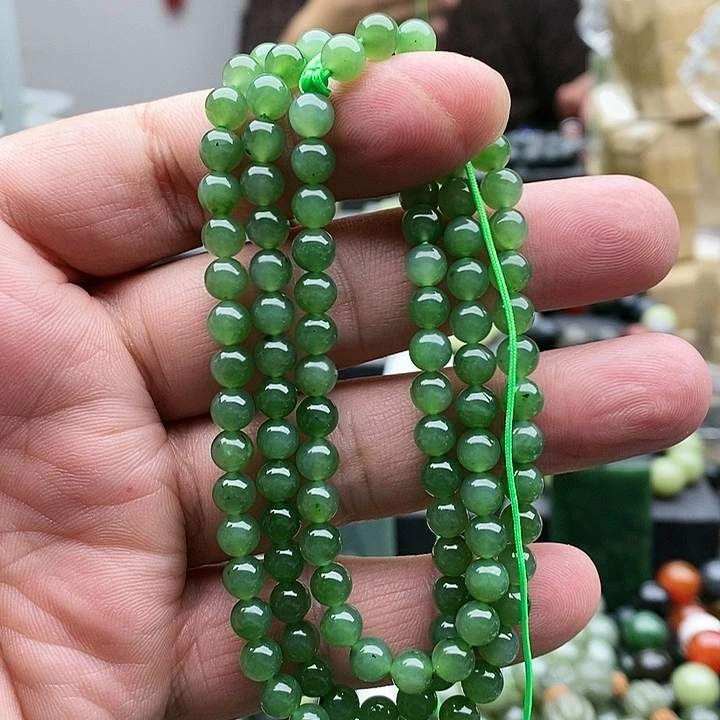 【闪购商品】未镶嵌手链和田玉碧玉108