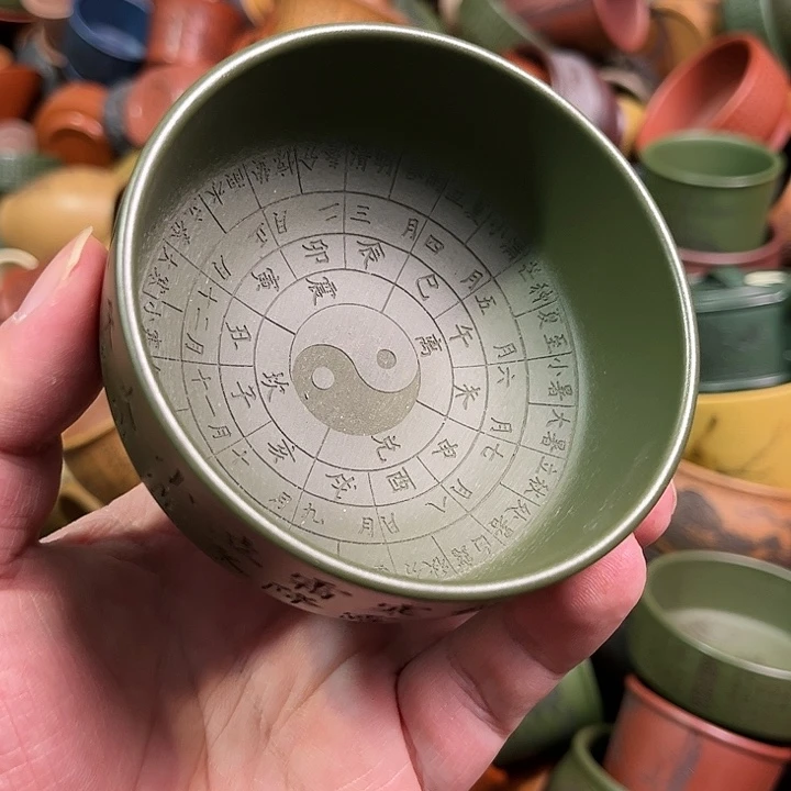 紫砂茶杯全手工紫砂主人杯